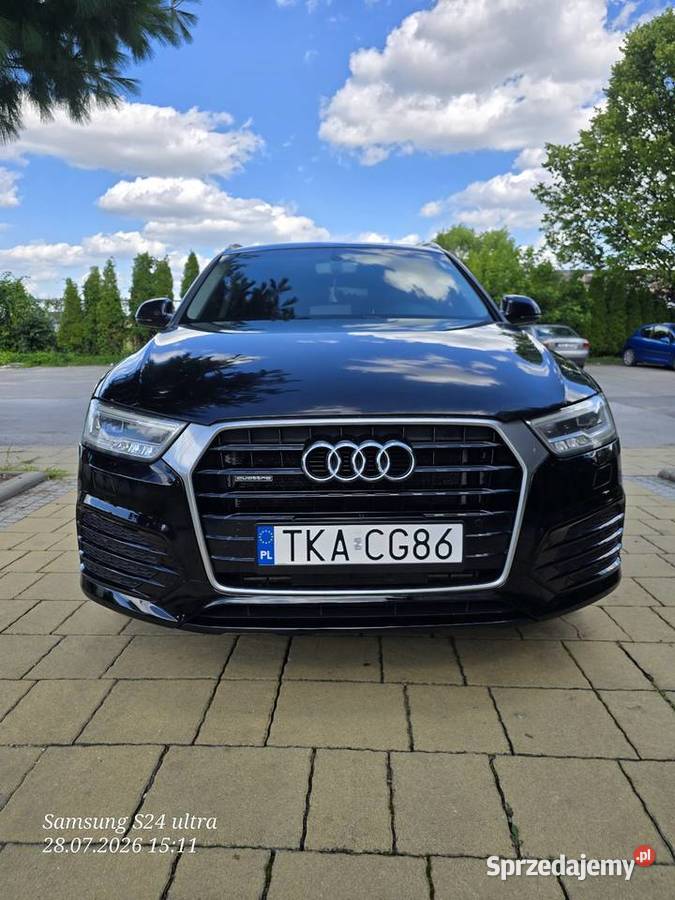 Audi Q3 sline quattro 20 benzyna panorama Kazimierza Wielka sprzedam
