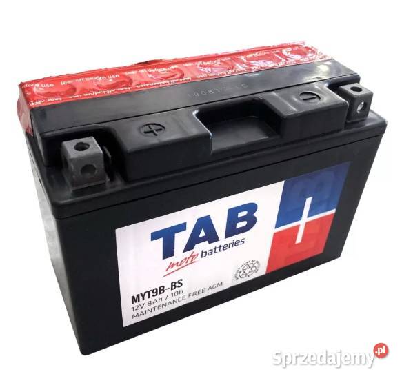 Akumulator motocyklowy TAB MYT9BBS 12V 8Ah 95A