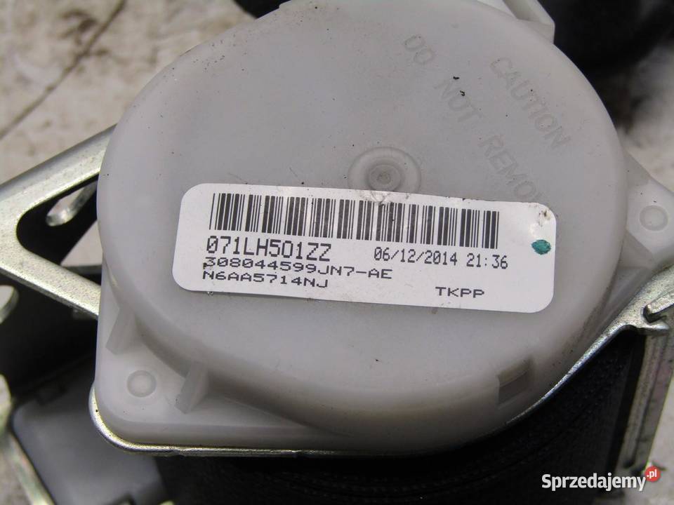PAS BEZPIECZEŃSTWA PRAWY TYŁ TYLNY TOYOTA AYGO osobowe sprzedam