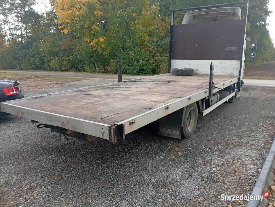 Man Tgl platforma Laweta 2006 8180 blokada 8200000km Chobędza sprzedam