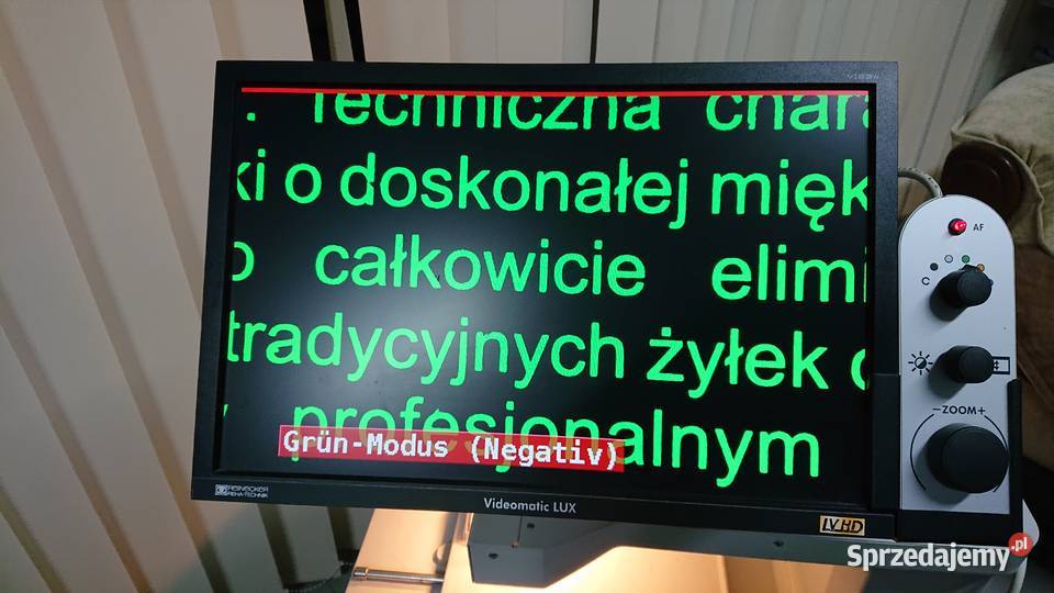 Powiększalnik Videomatic LUX 19 warmińsko-mazurskie Gryźliny