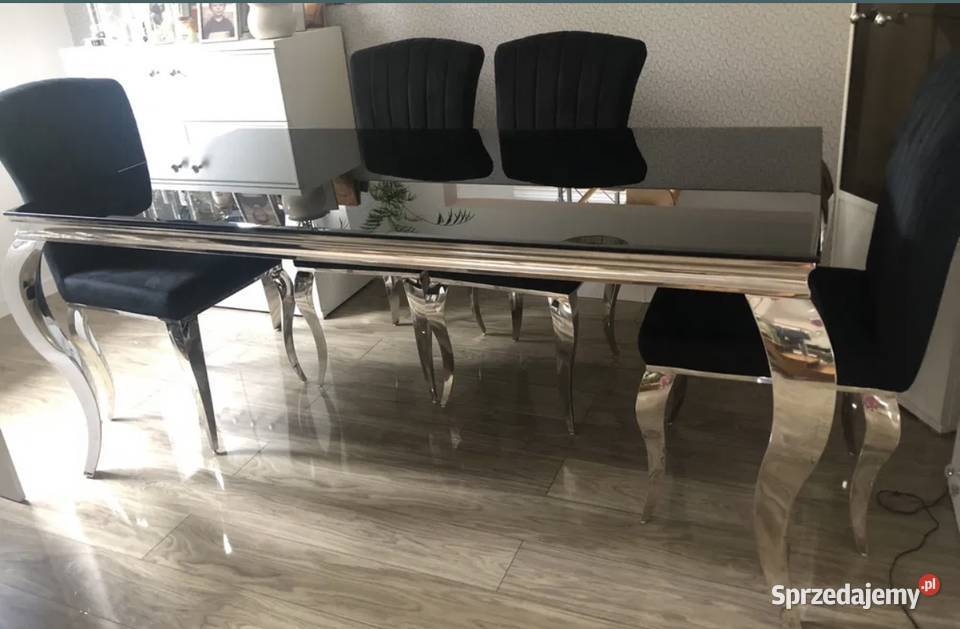 Komplet do jadalni stół i 6 krzeseł