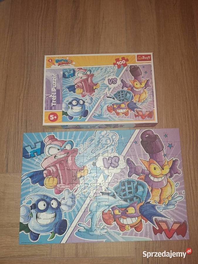 Puzzle SUPER ZINGS 100 el mazowieckie Piaseczno