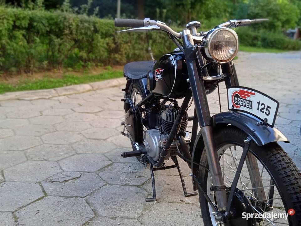 Csepel 125 1954 Rok produkcji 1954 Pozostałe Łęczna