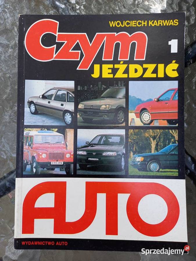 Książki o tematyce samochodowej z czasów PRL