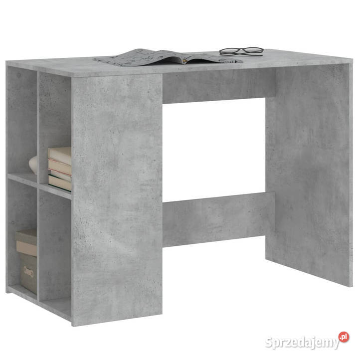 Biurko szarość betonu 102x50x75 materiał Warszawa