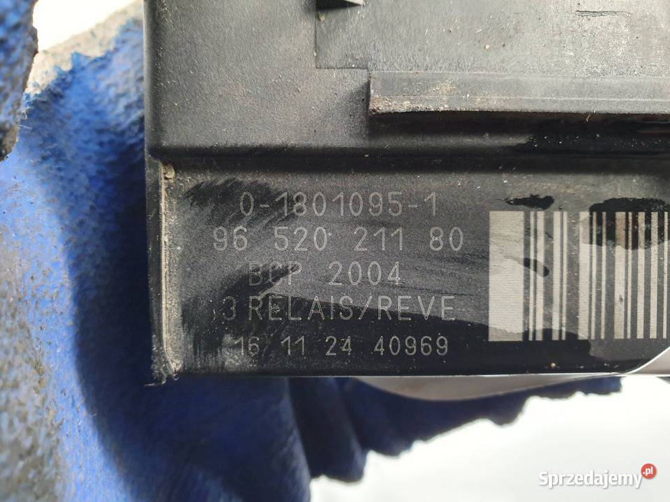 MODUŁ PEUGEOT PARTNER III 9652021180 Pozostałe