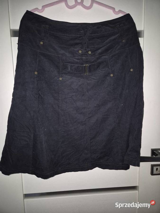 Welwetowa spódnica r 42 Rozmiar 42(XL) Pabianice