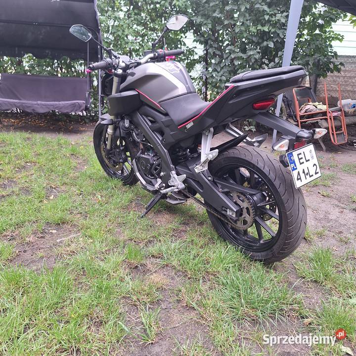 Yamaha MT125 MT 125 STAN OKAZJA Łódź