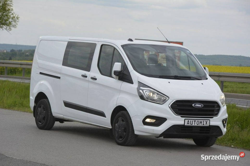 Ford Transit Custom 20EcoBlue brygadówka Rok produkcji 2021 Sędziszów Małopolski