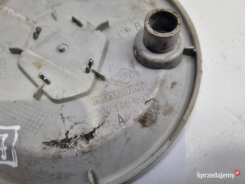 Renault DEKIELEK FELGI Kapsel kołpak 8200108993 Dekielki Rudka