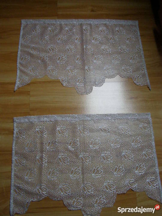 Firanki gotowe do powieszenia śląskie