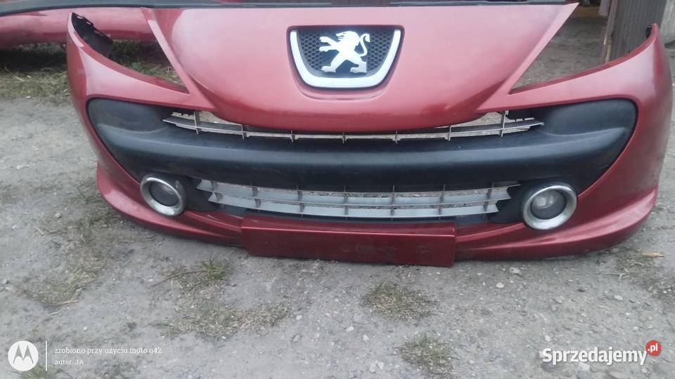 Zderzak przedni Peugeot 207 Rok produkcji 2008 Mycielin
