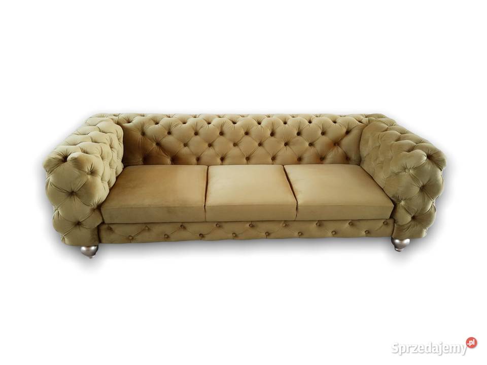 Sofa Pikowana Kvadrat 3 os producent Syców