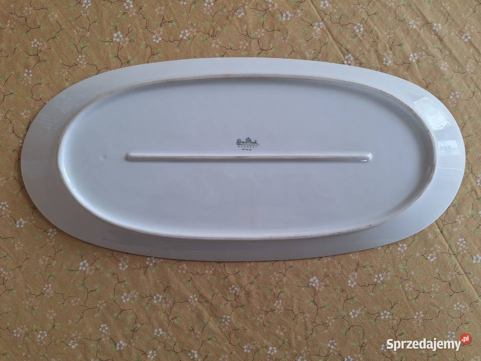 Półmisek Rosenthal Schattenrose czarna róża