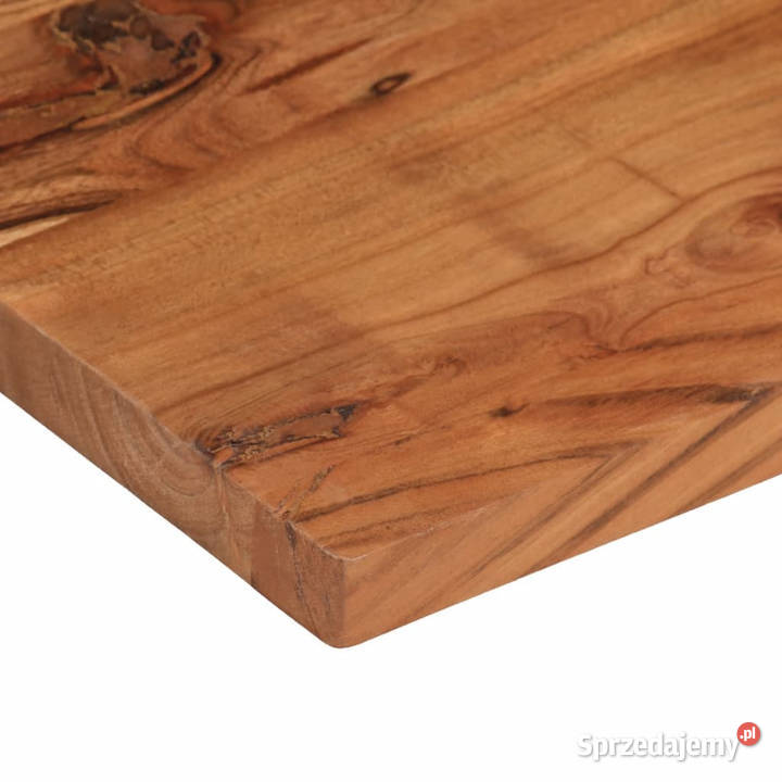 Blat stołu 80x20x38 prostokątny lite drewno