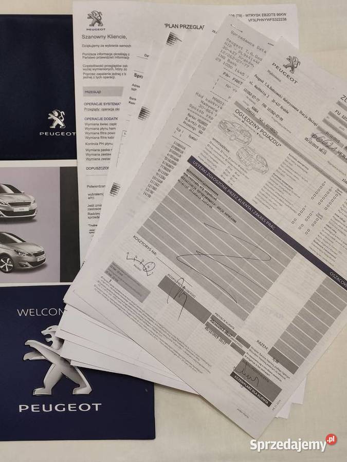 Peugeot 308 T9 Allure automat klasyczny garażow Kraków sprzedam