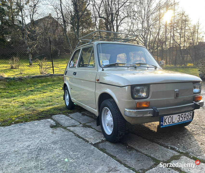Polski fiat 126p 1977r Wolbrom