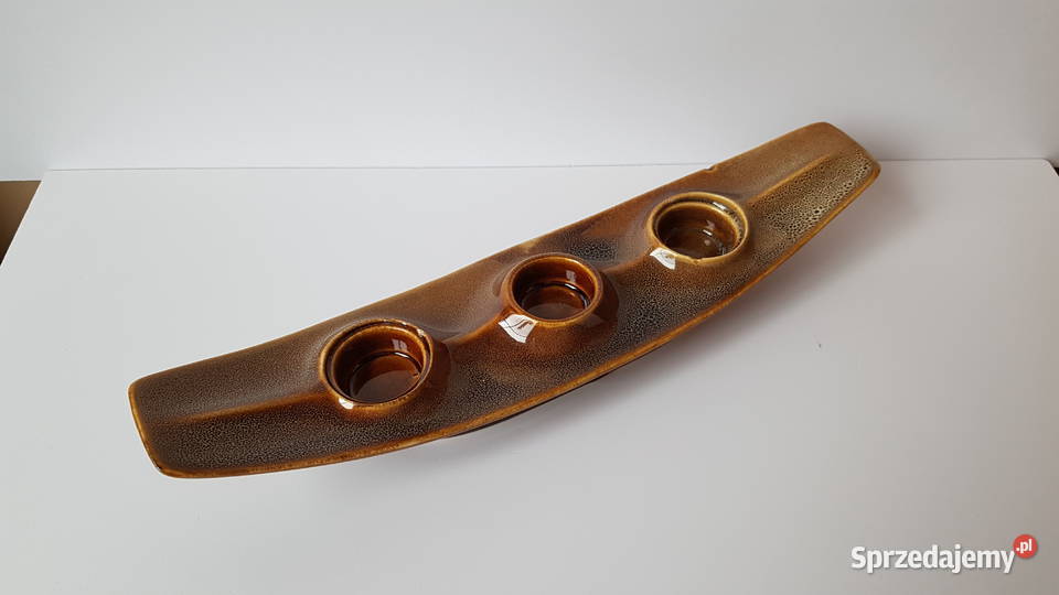 Świecznik Janusz Mirostowice porcelit PRL Pozostałe śląskie sprzedam