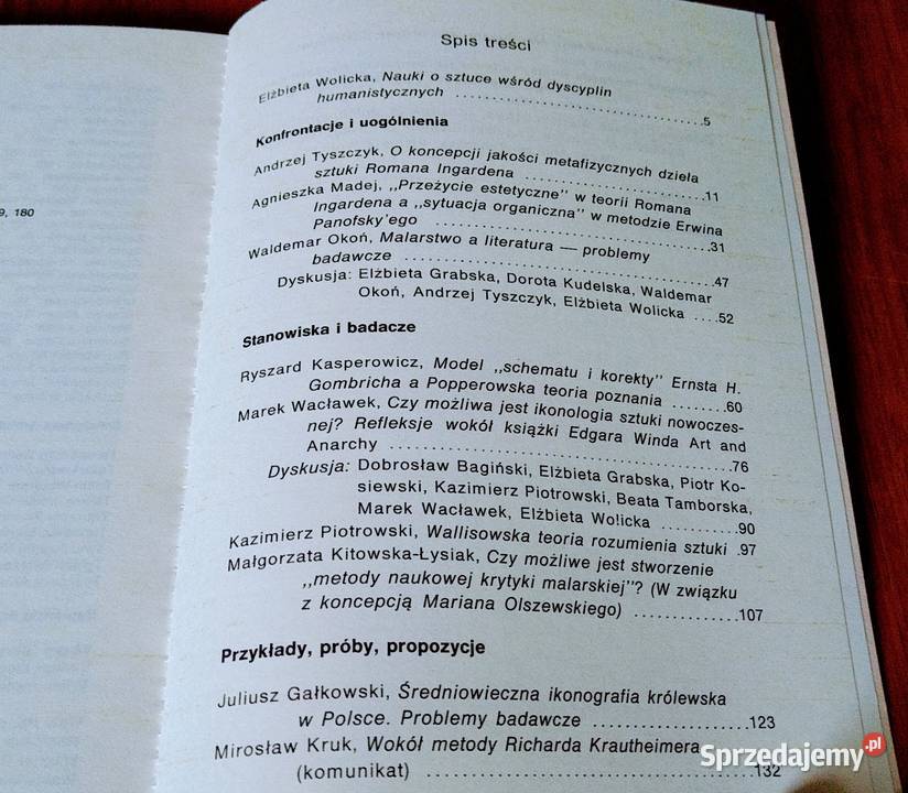 Wobec sztuki historia krytyka teoria Wolicka Gdańsk sprzedam