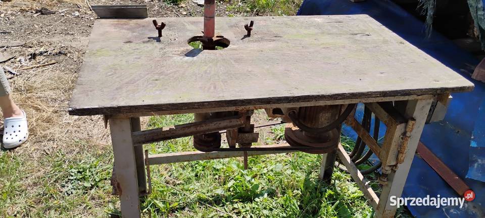 Frezarka stołowa samoróbka z silnikiem 15 KW Tomawa sprzedam