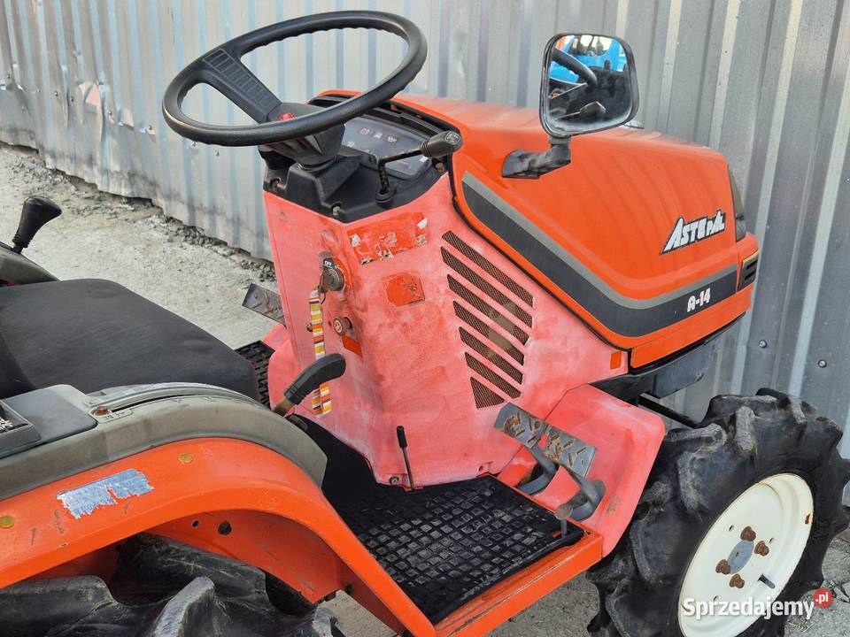 Traktorek traktor KUBOTA ASTE A14D 14 44 Małuszyn