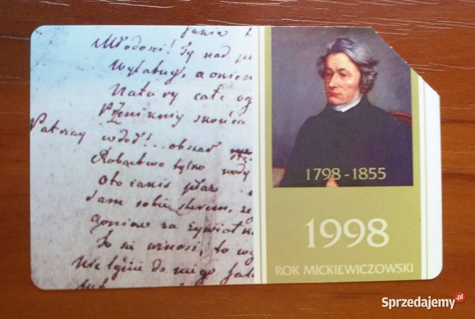 Mickiewiczowski Karta telefoniczna Piszczac