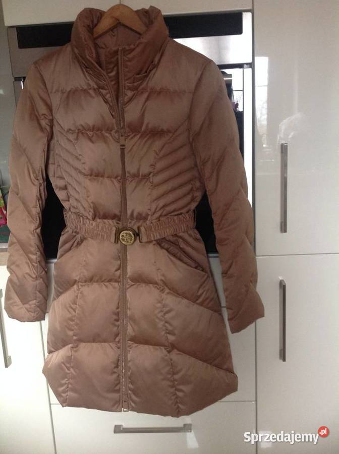 Kurtka Długa Puchowa Damska GUESS XS XS lubuskie Nowa Sól sprzedam