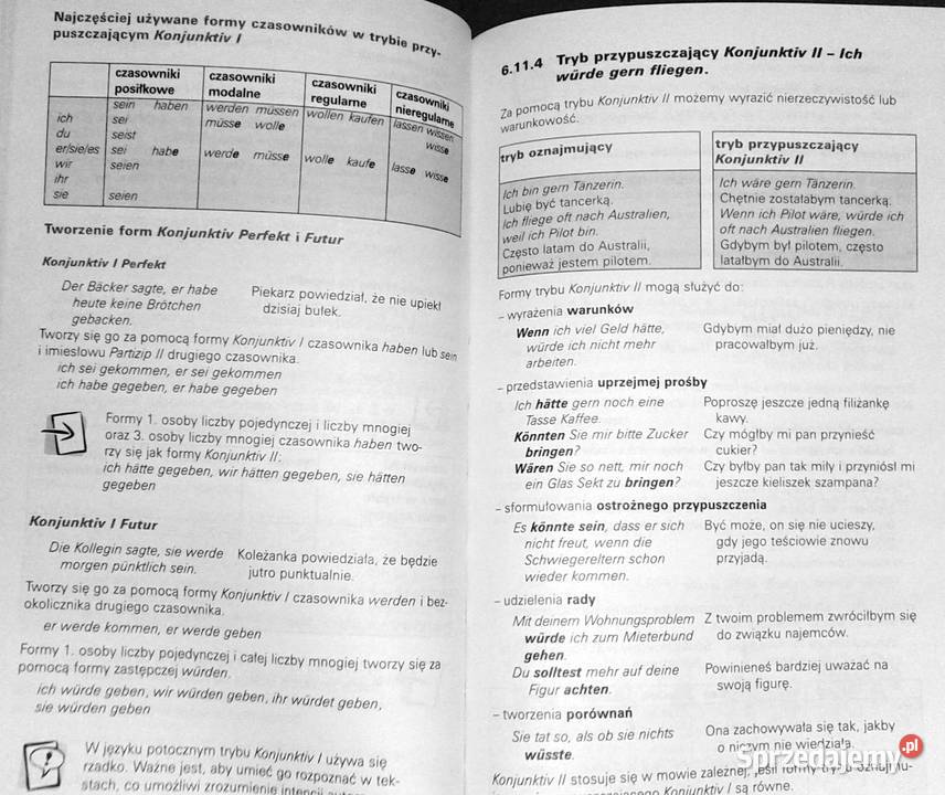 Krótka gramatyka języka niemieckiego PONS Heike Rok wydania 2001 Chełm