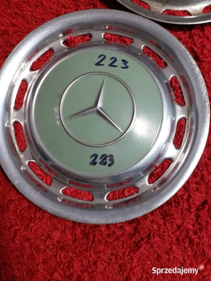 Kołpaki chrom Mercedes 123116126Oryginały 223 Gorzów Wielkopolski