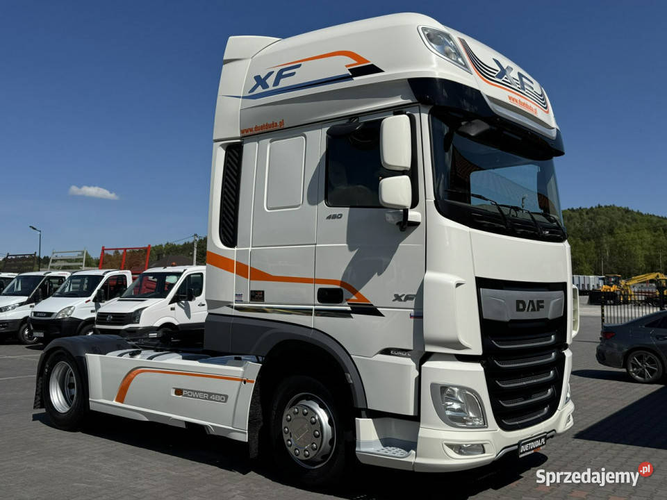 DAF XF480 SSC 2018r E6 Standard Pełny Serwis ASO Widełki