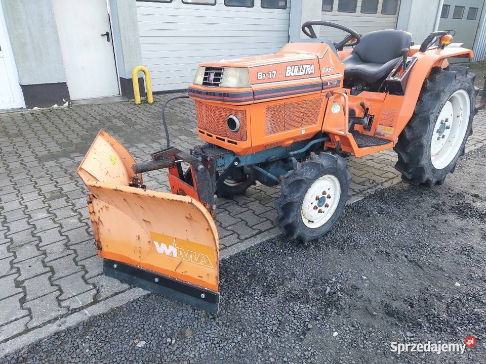 Ciągnik ogrodniczy Kubota Bulltra B117 4x4 wielkopolskie Łubowo