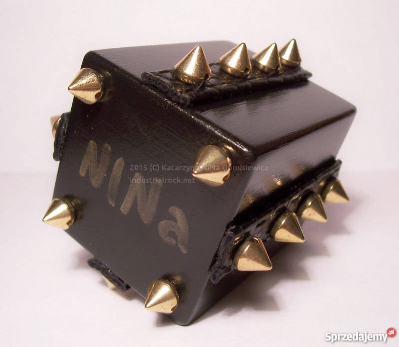 Niespotykane świeczniki na tealight złote ćwieki Kraków