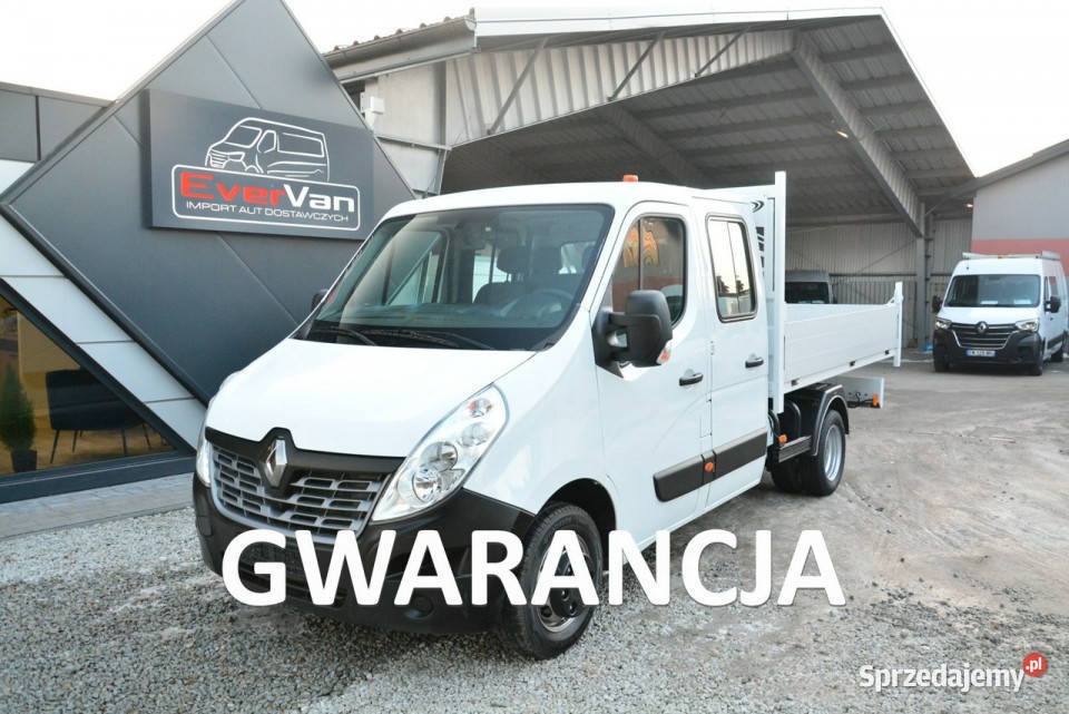 Renault Master wywrotka 6 osobowa brygadówka manualna