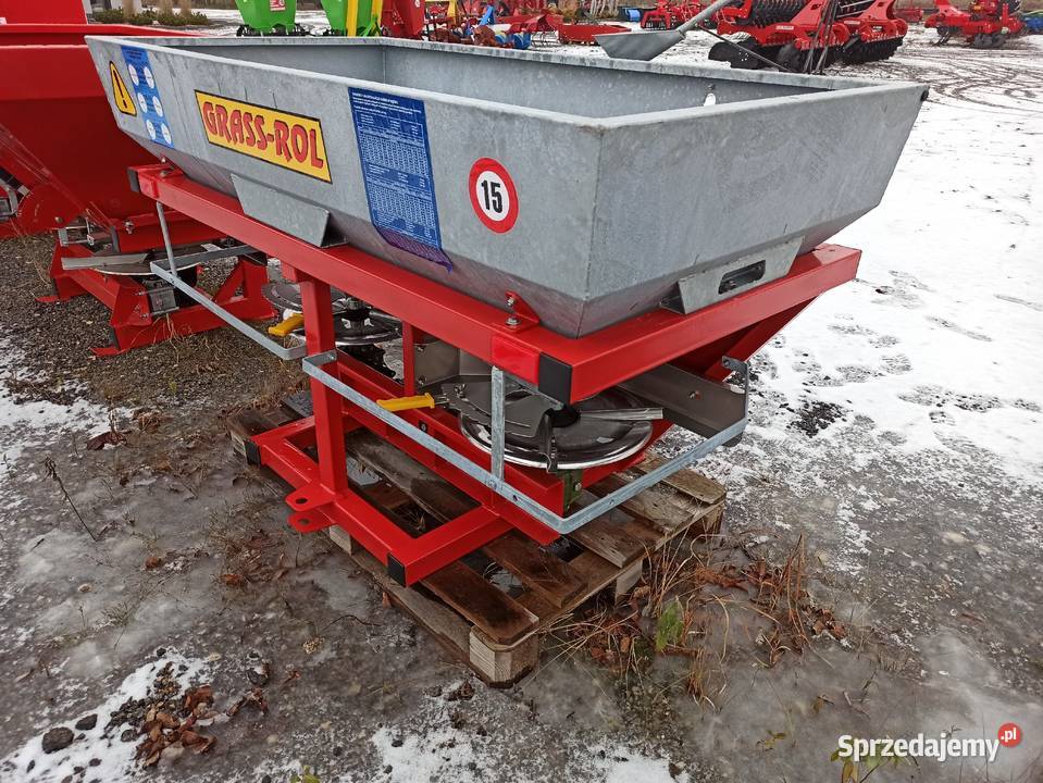 Rozsiewacz do nawozów Grassrol Ocynkowany 600 nieuszkodzony Zgierz