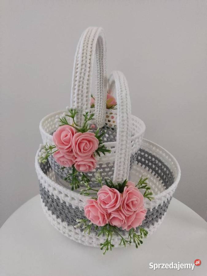 Koszyki szydelkowe Dębica