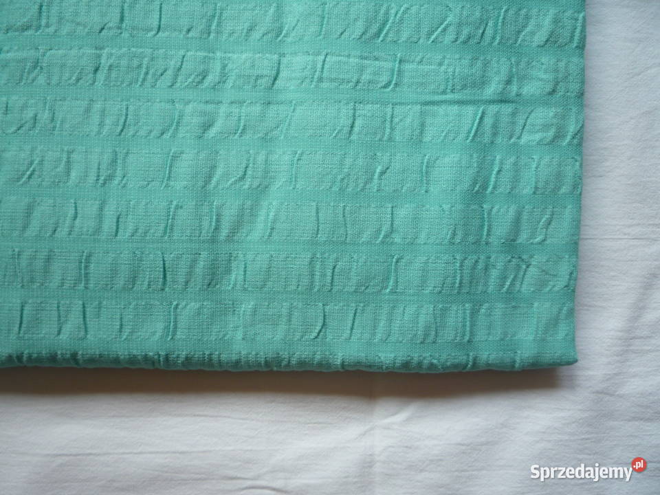 Materiał 320 x 70 kupon zielony pistacjowy Pozostałe Szczecin