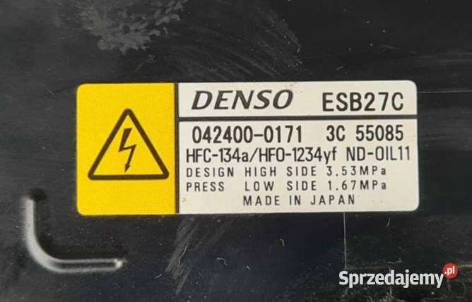 Sprężarka Klimatyzacji DENSO ESB27C 0424000171 Częstochowa