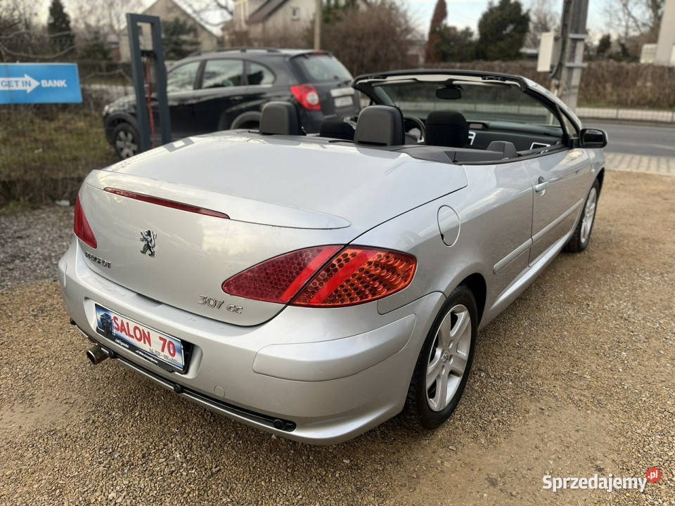 Peugeot 307 CC 20 Klima Alu El szyby KS Serw Bez śląskie Częstochowa sprzedam