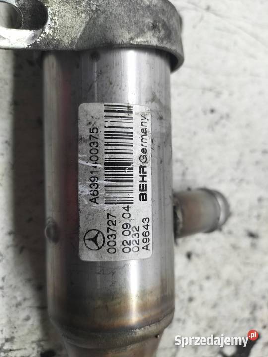 CHŁODNICA SPALIN A6391400375 15 D Mitsubishi świętokrzyskie