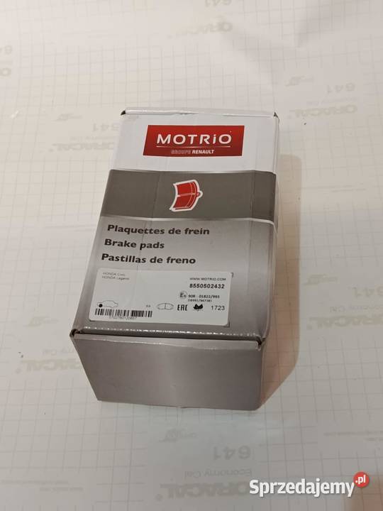 HONDA MOTRIO 37312ABS KLOCKI HAMULC HONDA FRV 05 Klocki hamulcowe mazowieckie