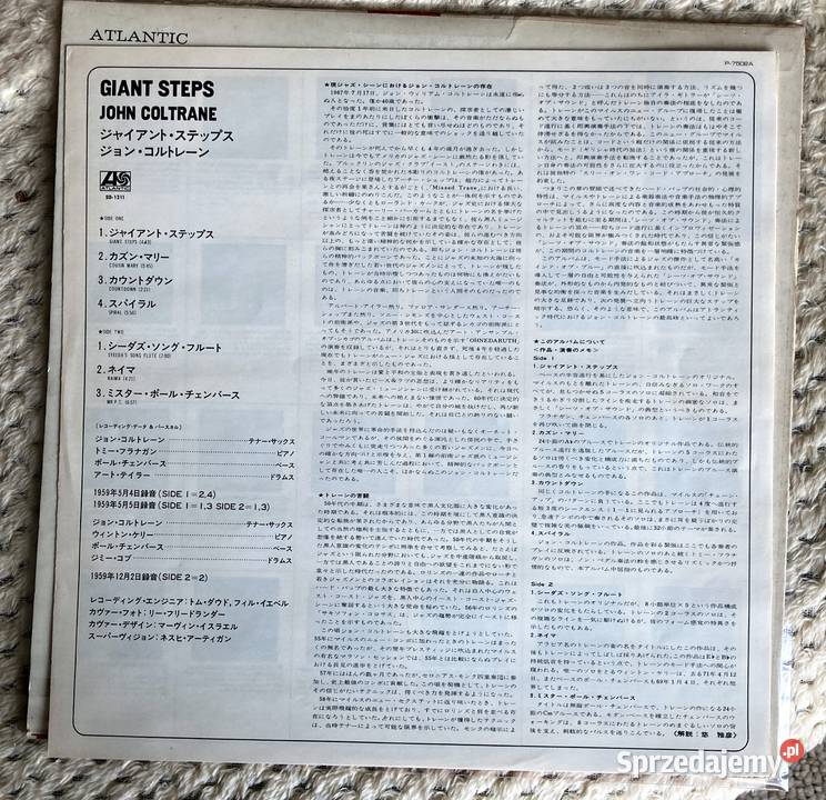 John Coltrane Giant Steps Płyty i kasety Szczecin sprzedam