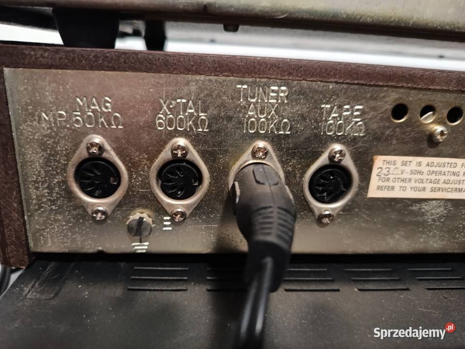 Zestaw Vintage TELETON SANSUI Gdynia