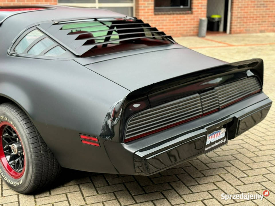 Pontiac Trans Am Pontiac Trans Am Black Mat Sulechów