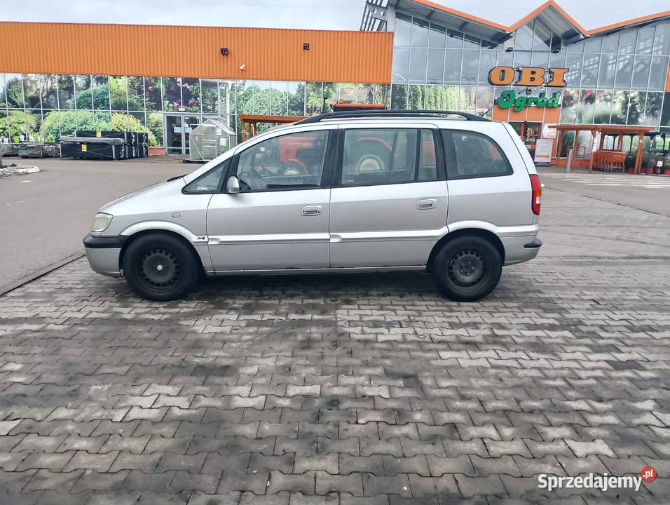 Opel Zafira 2002 silnik 18 benzynaLPG przebieg Piotrków Trybunalski