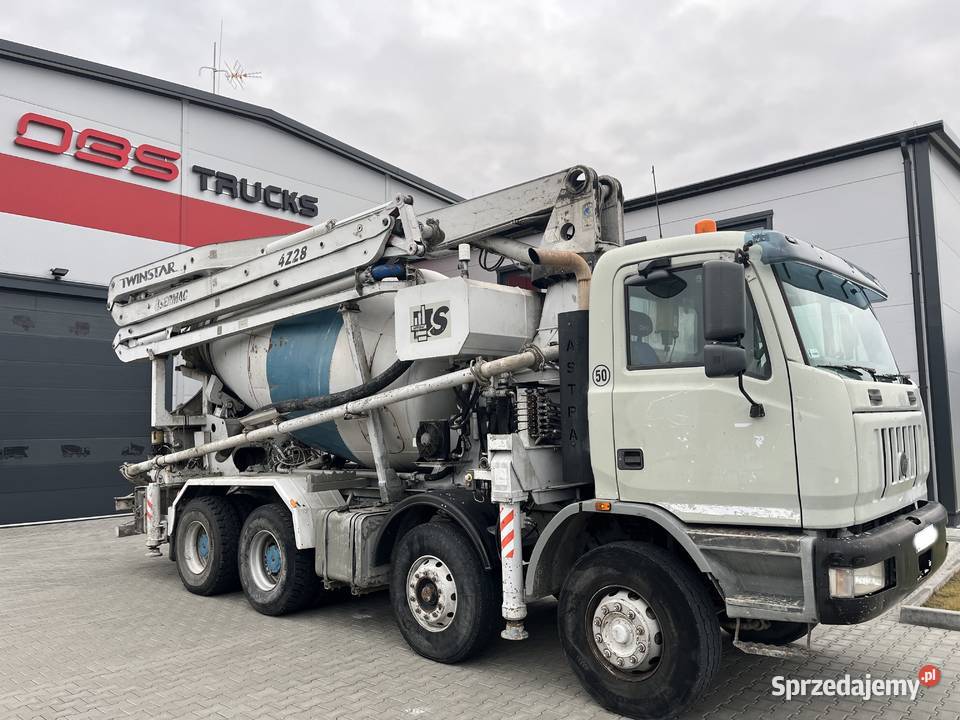 Pompogruszka Astra 8440 Sermac 28 m manualna Betonomieszarki Sarzyna