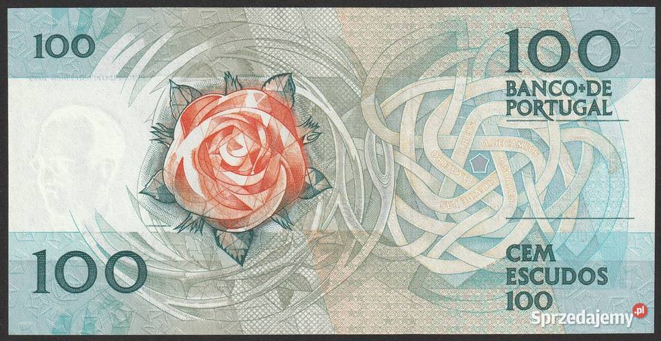 Portugalia 100 escudos 1986 STAN BANKOWY UNC Łódź
