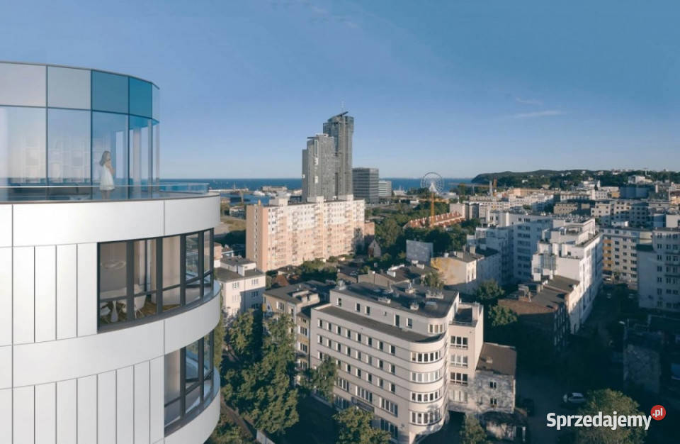 Nowy apartament w centrum Gdyni morzu plaży i Gdynia