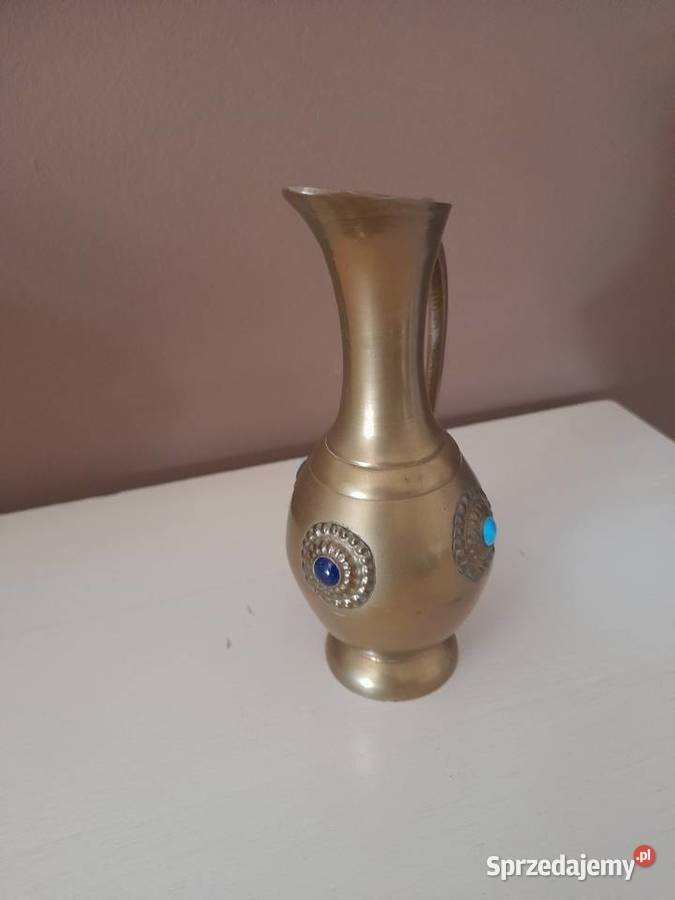 Dzbanuszek z mosiądzu wielkopolskie Koło