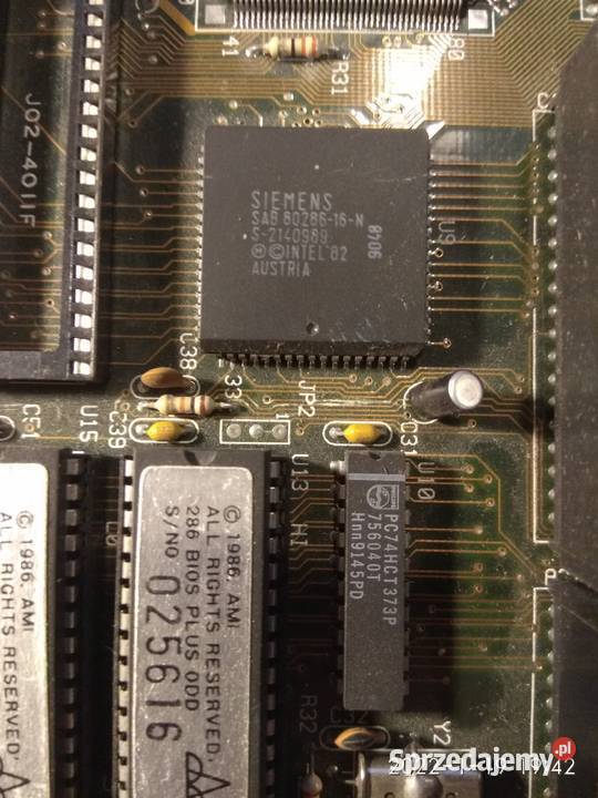 Płyta główna 286 Kraków sprzedam